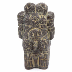 Coatlicue Mother Goddess Figurine-Central & South American-Siesta Crafts