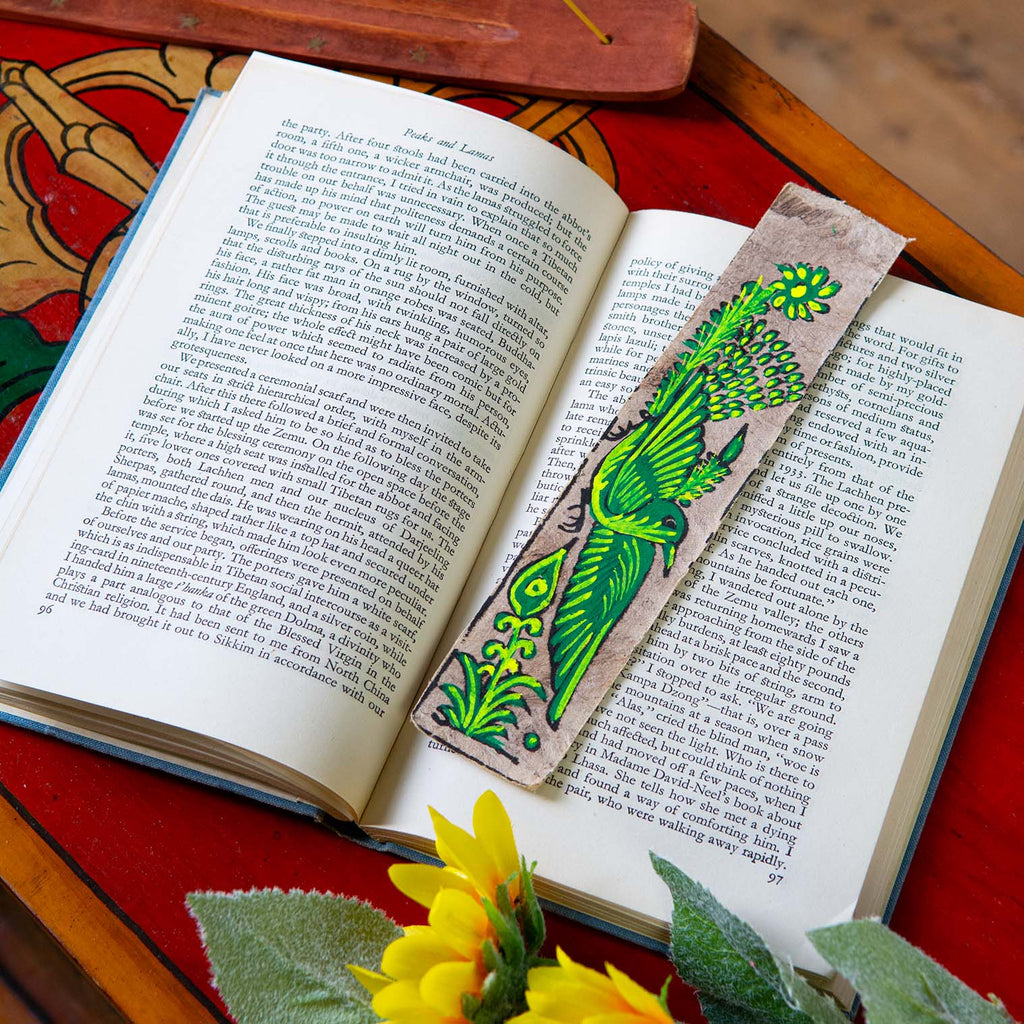 Amate Bark Painted Bookmark-Office & Stationery-Siesta Crafts