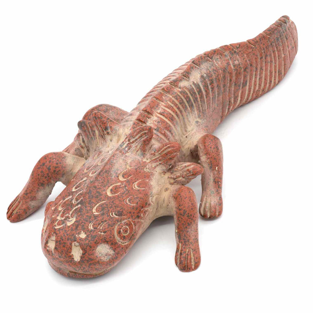 Mexican Axolotl Figurine-Central & South American-Siesta Crafts