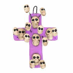 Day of The Dead Skull Crosses - 15cm-Christianity-Siesta Crafts