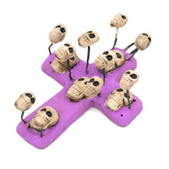 Day of The Dead Skull Crosses - 15cm-Christianity-Siesta Crafts