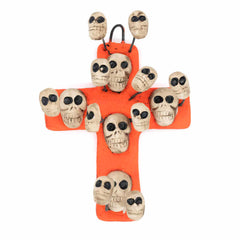 Day of The Dead Skull Crosses - 15cm-Christianity-Siesta Crafts