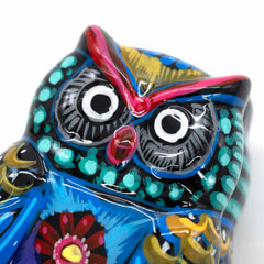 Mexican Painted Owl Trinket Box-Storage & Organisation-Siesta Crafts