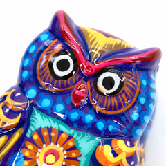 Mexican Painted Owl Trinket Box-Storage & Organisation-Siesta Crafts