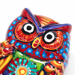 Mexican Painted Owl Trinket Box-Storage & Organisation-Siesta Crafts