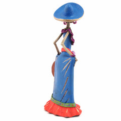 Medium Catrina Ceramic No.36-Ornaments & Figurines-Siesta Crafts