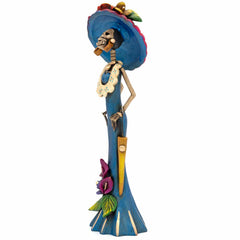 Calavera Catrina Ceramic with Hat - 37cm-Central & South American-Siesta Crafts