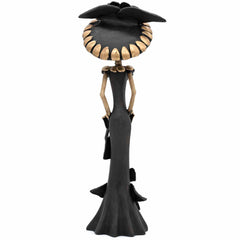 Black Calavera Catrina Ceramic - 32cm-Central & South American-Siesta Crafts