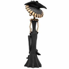 Black Calavera Catrina Ceramic - 32cm-Central & South American-Siesta Crafts