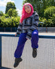 Baja Top - Black and White-Baja Hoodies-Siesta Crafts