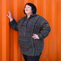 Baja Top - Multifleck-Baja Hoodies-Siesta Crafts