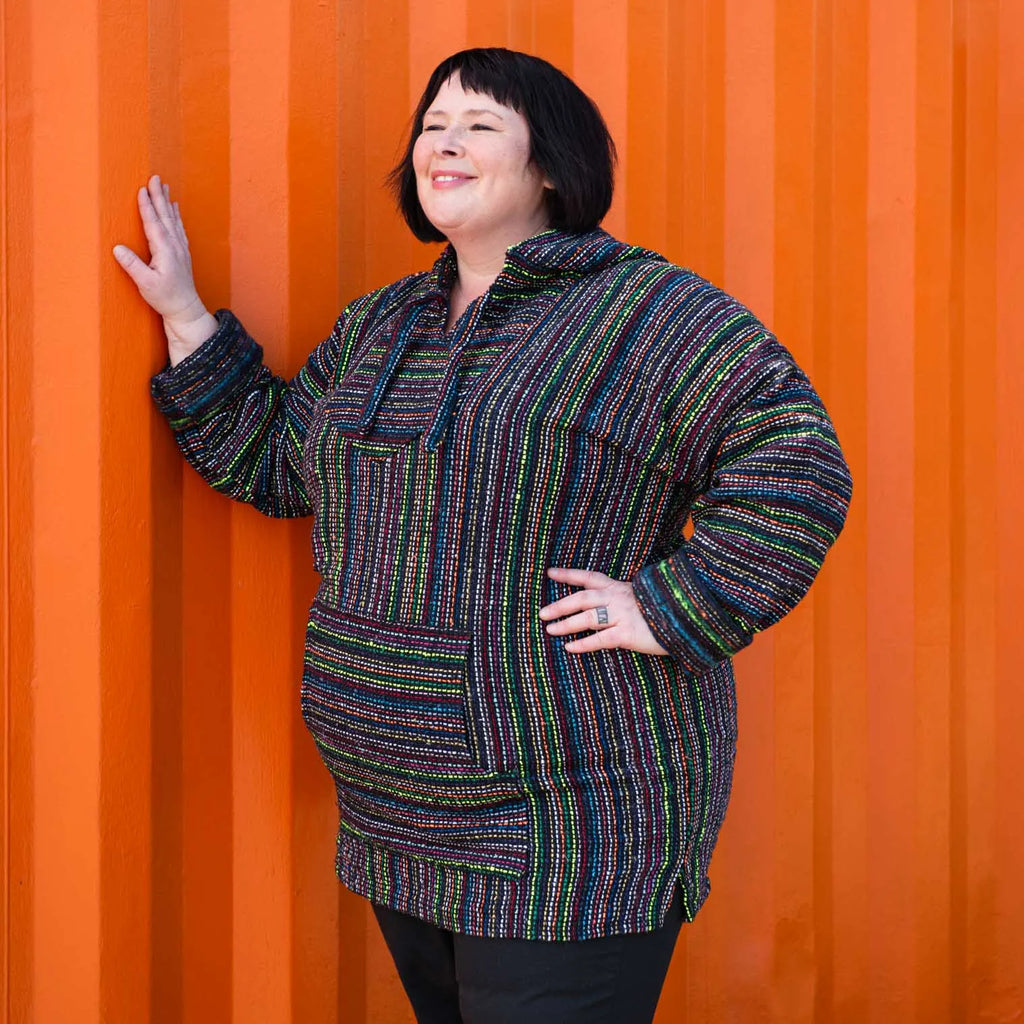 Baja Top - Multifleck-Baja Hoodies-Siesta Crafts