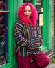 Baja Top - Rich Stripe-Baja Hoodies-Siesta Crafts