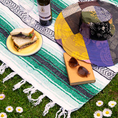 Mexican Falsa Blanket-Textiles-Siesta Crafts