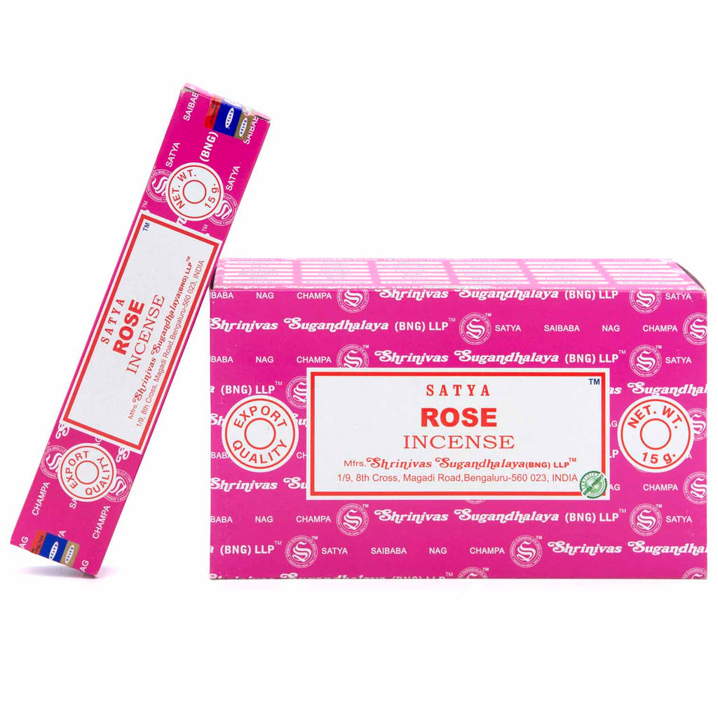 Satya Rose Incense-Stick Incense-Siesta Crafts