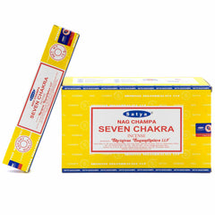 Satya Seven Chakra Incense-Stick Incense-Siesta Crafts
