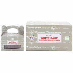 Satya White Sage Backflow Cones-Cone Incense-Siesta Crafts