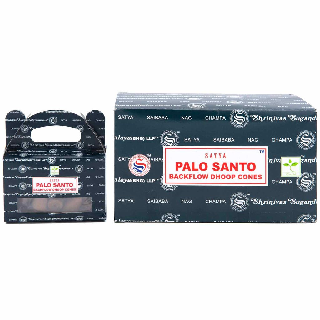 Satya Palo Santo Backflow Cones