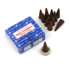 Satya Nag Champa Dhoop Incense Cones-Cone Incense-Siesta Crafts