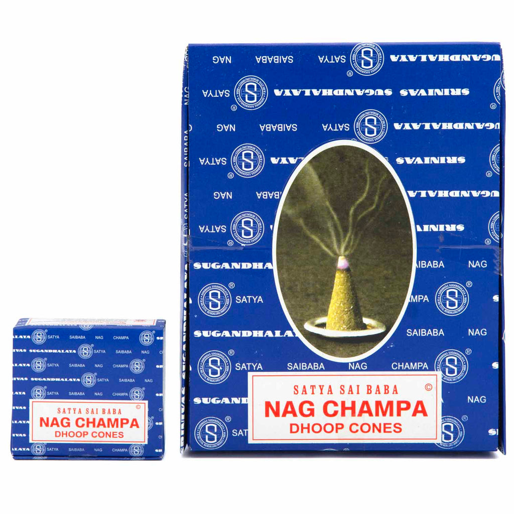 Satya Nag Champa Dhoop Incense Cones-Cone Incense-Siesta Crafts