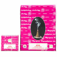 Satya Rose Incense Cones-Cone Incense-Siesta Crafts