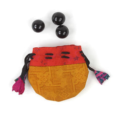 Recycled Sari Ring Pouch-Bags & Purses-Siesta Crafts