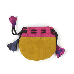 Recycled Sari Ring Pouch-Bags & Purses-Siesta Crafts