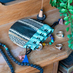 Recycled Sari Drawstring Pouch-Bags & Purses-Siesta Crafts