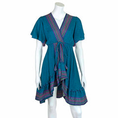 Recycled Sari Waterfall Top-Tops-Siesta Crafts