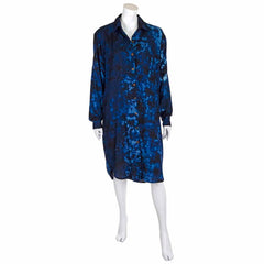 Tonal Tie Dye Shirt Dress-Dresses-Siesta Crafts