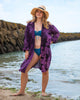 Tonal Tie Dye Shirt Dress-Dresses-Siesta Crafts