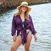 Tonal Tie Dye Shirt Dress-Dresses-Siesta Crafts