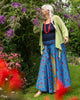 Recycled Sari Palazzo Pants-Trousers-Siesta Crafts