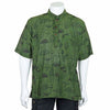 Mushroom Print Short Sleeved Kurta-Shirts-Siesta Crafts