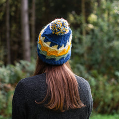 Zig Zag Bobble Hat-Hats-Siesta Crafts