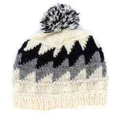 Zig Zag Bobble Hat-Hats-Siesta Crafts