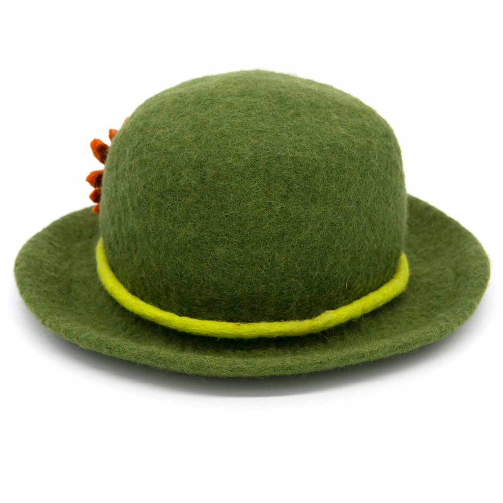 Folk Felt Hat-Hats-Siesta Crafts
