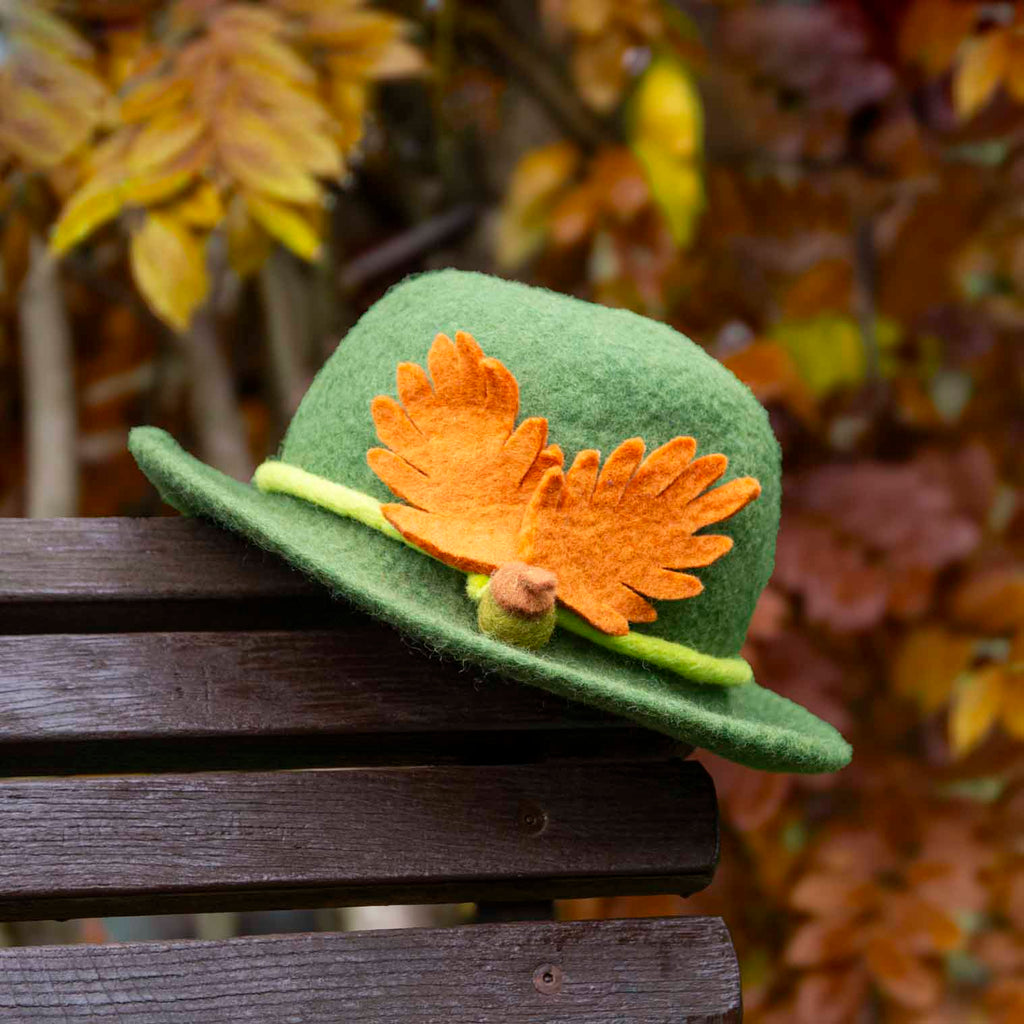 Folk Felt Hat-Hats-Siesta Crafts