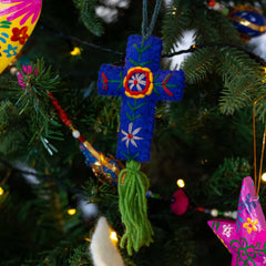 Hanging Felt Cross-Christianity-Siesta Crafts