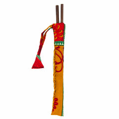 Recycled Sari Chopstick Pouch-Bags & Purses-Siesta Crafts