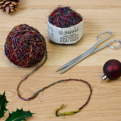 Recycled Sari Material Yarn-Office & Stationery-Siesta Crafts