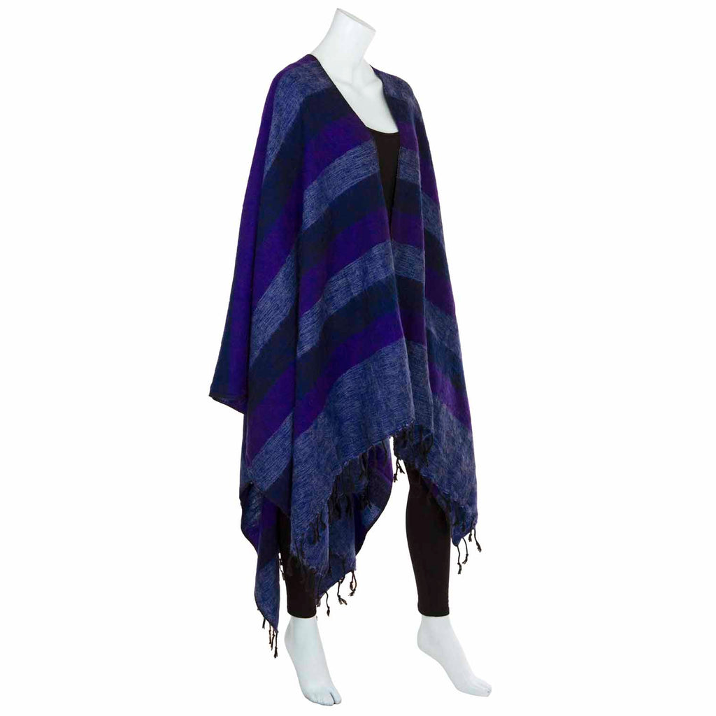 Scarf Poncho Cape-Coats, Jackets & Ponchos-Siesta Crafts