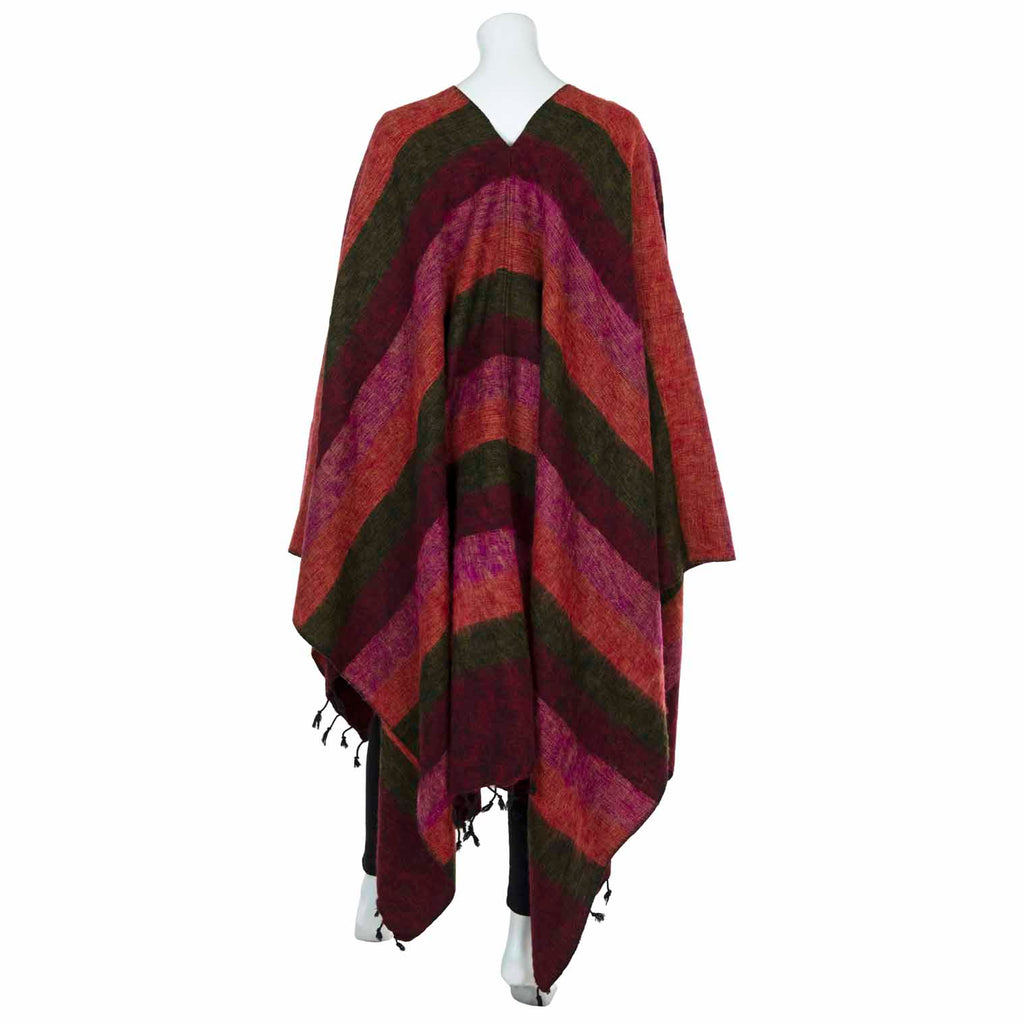 Scarf Poncho Cape-Coats, Jackets & Ponchos-Siesta Crafts