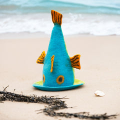 Fish Felt Hat-Hats-Siesta Crafts