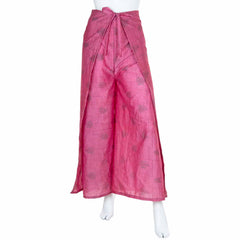 Recycled Sari Wrap Trousers-Trousers-Siesta Crafts