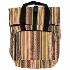 Roll Top Gheri Backpack-Bags & Purses-Siesta Crafts