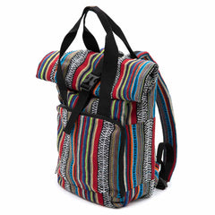 Roll Top Gheri Backpack-Bags & Purses-Siesta Crafts