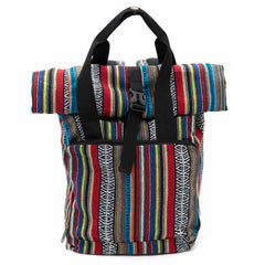 Roll Top Gheri Backpack-Bags & Purses-Siesta Crafts