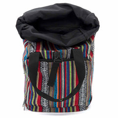 Roll Top Gheri Backpack-Bags & Purses-Siesta Crafts