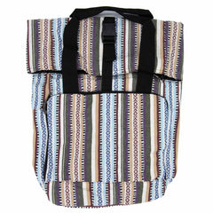 Roll Top Gheri Backpack-Bags & Purses-Siesta Crafts